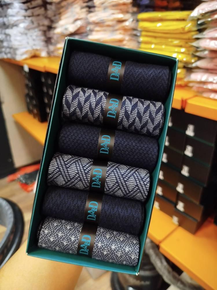 جوراب نیم ساق مردانه DAD SOCKS کد 208B