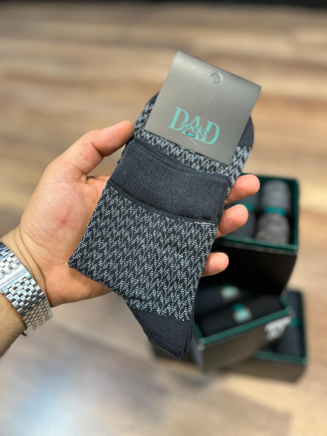 جوراب نیم ساق مردانه DAD SOCKS-کد101B