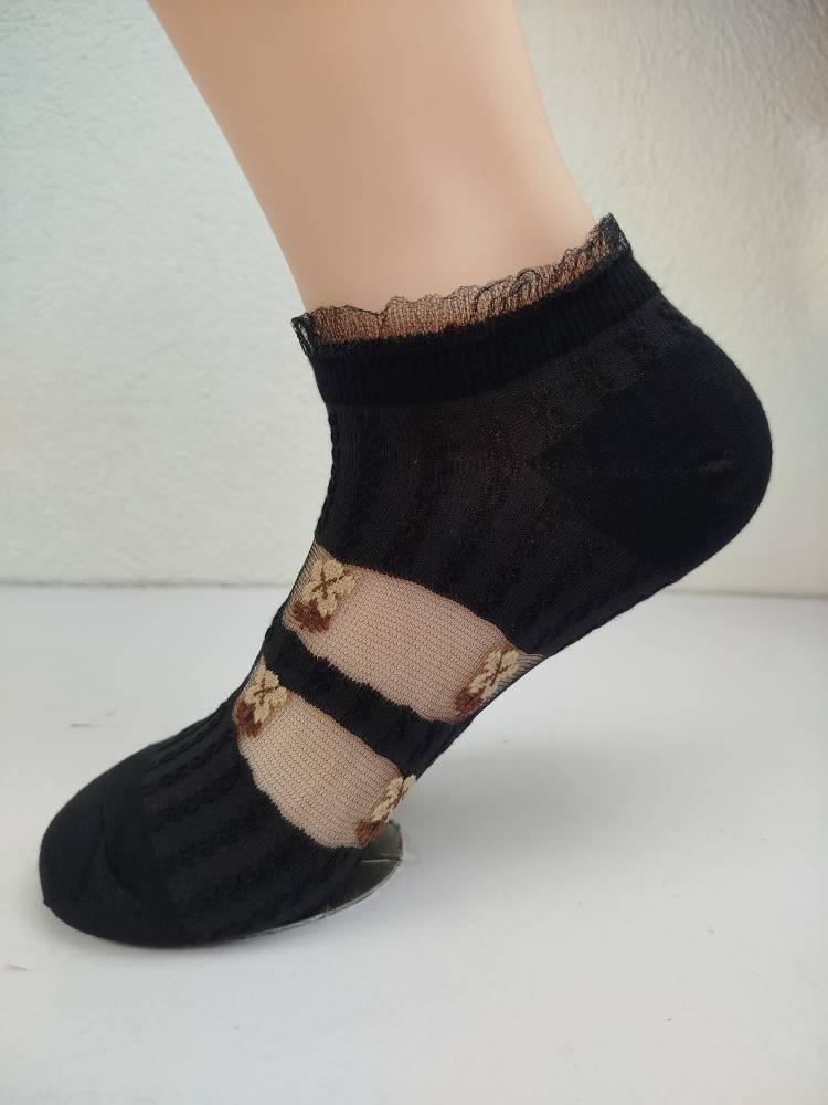 جوراب شیشه ای پنبه کد 700-39