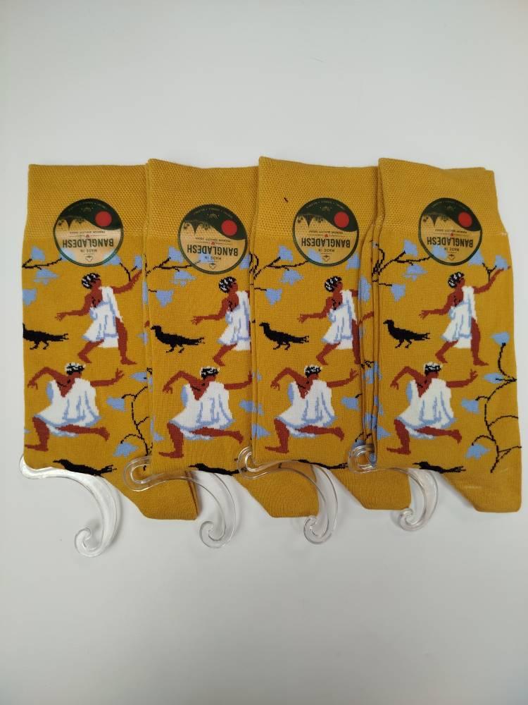 جوراب وارداتی فانتزی پینترستی کد 3020-16