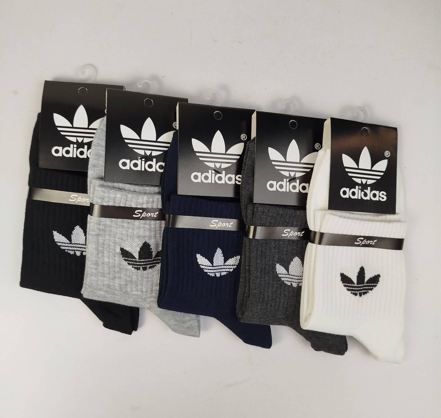نیم ساق مردانه Adidas رنگی کد419-7