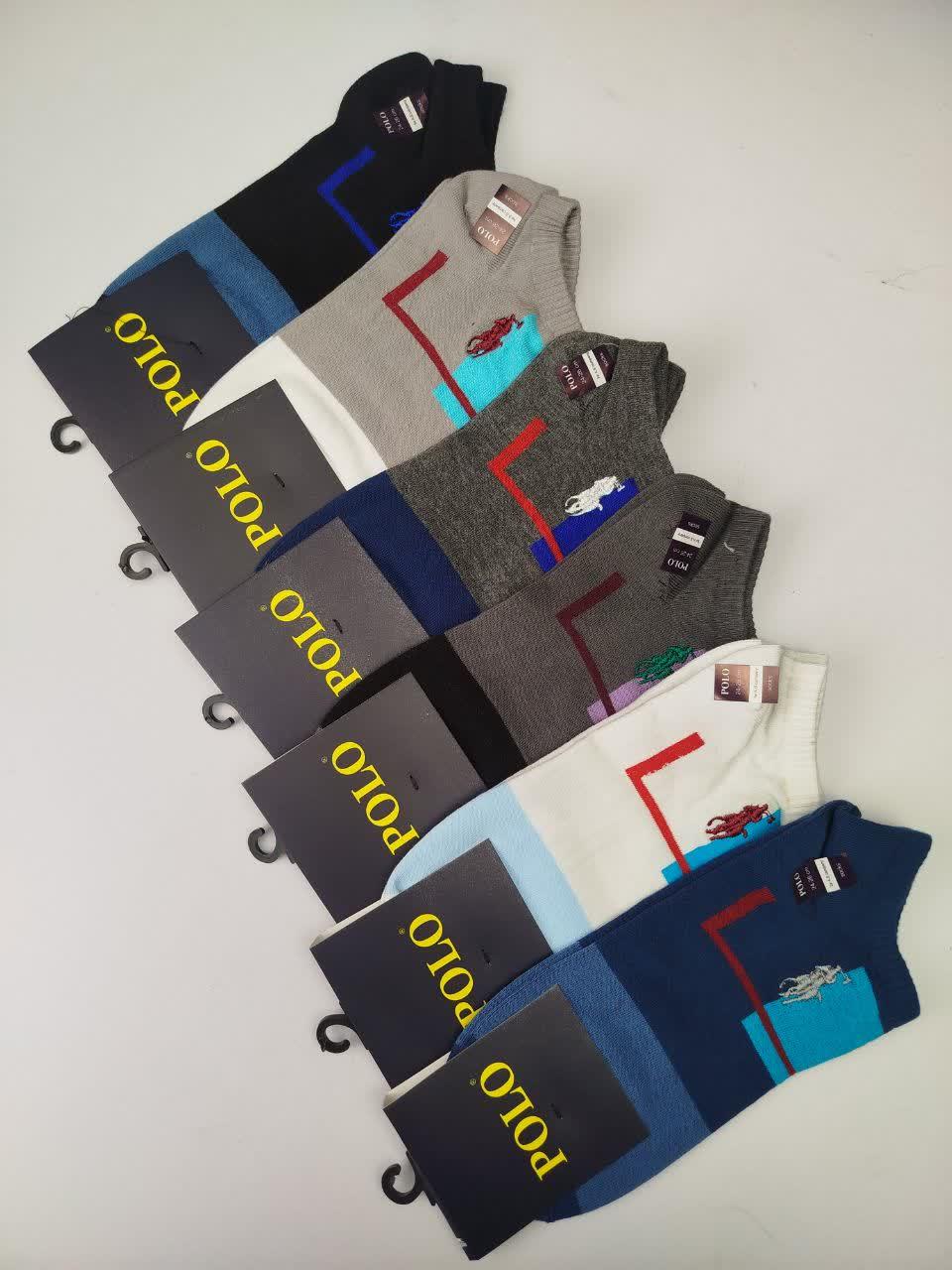 مچی مردانه گلدوزی شده پولو کد 635-7