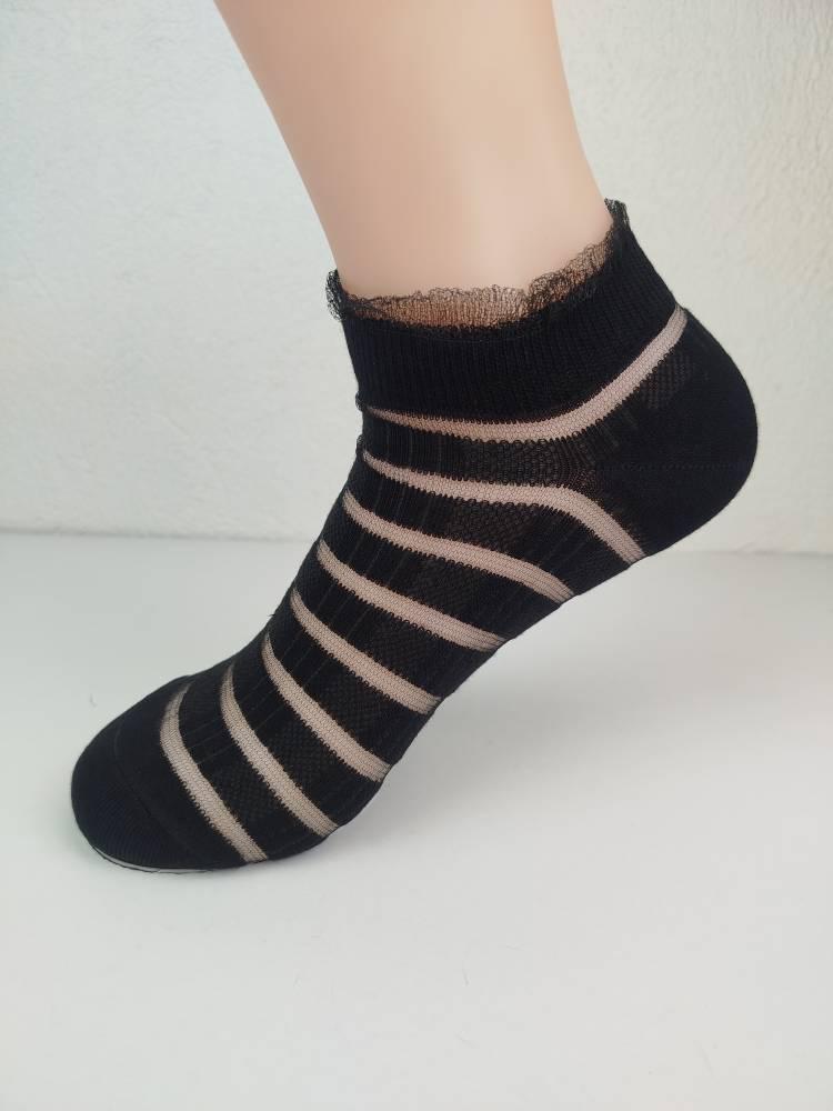 جوراب شیشه ای پنبه برندMLDکد 700-15